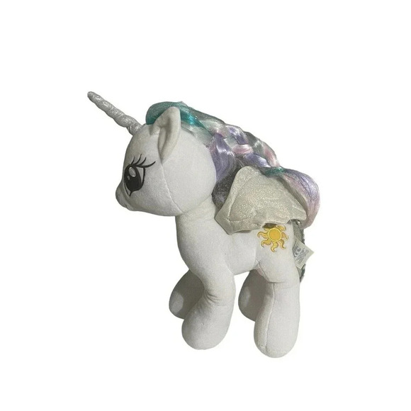 Build A Bear Workshop My Little Pony PRINCESS Celestia Plush Stuffed Animal 16" - Picture 1 of 15